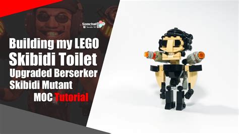 Lego Skibidi Toilet Upgraded Berserker Skibidi Mutant Moc Tutorial