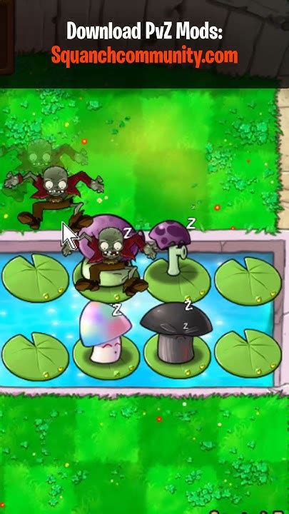 Bungee Zombie Wakes Up Sleeping Mushrooms 😂 Plants Vs Zombies Shorts Pvzmods Pvz Youtube