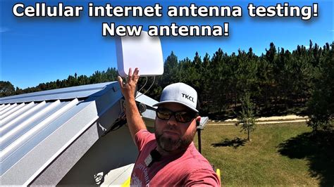 Rural Cellular Internet New Antenna Tests Youtube