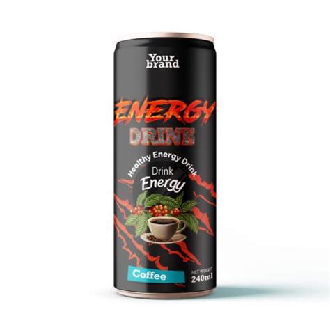 Energy Drink Coffee 250ml Can Tan Do