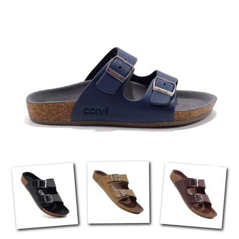 Jual Sandal Casual Pria Carvil Benzo Original Sendal Selop Cowok