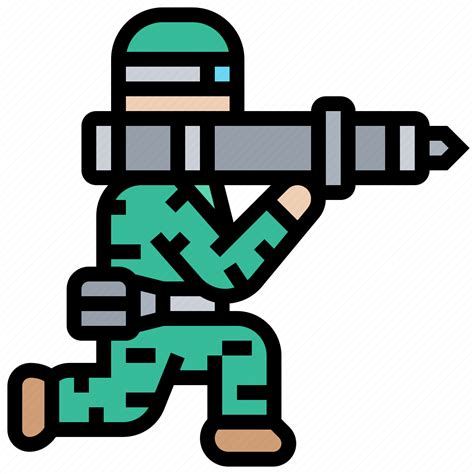 Battle Rocket Rpg Soldier War Icon Download On Iconfinder