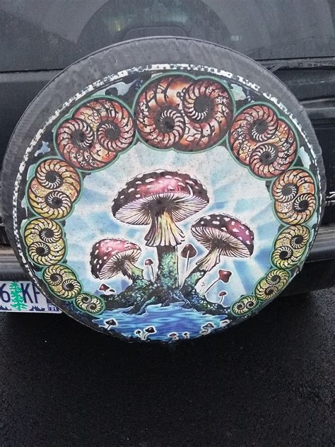 Saw this gem in a parking lot, thought you guys would enjoy : r/shrooms