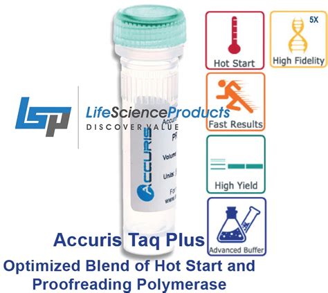 Accuris PCR Taq Plus Polymerase PR1000 TP Series Life Science Products