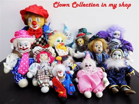 P Vintage Doll Figurine Clown Toys And Games Toys Pe