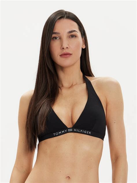 Tommy Hilfiger Bikini Oberteil UW0UW05257 Schwarz Modivo At