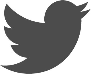 Black Twitter Logo Transparent - Gudang Gambar Vector PNG