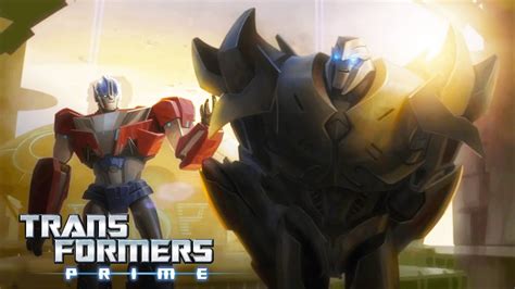 Transformers Prime The Origin Story Of Optimus Prime And Megatron Transformers Official Youtube