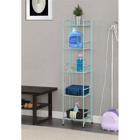 Convenience Concepts Xtra Storage 5 Tier Folding Metal Shelf Multiple