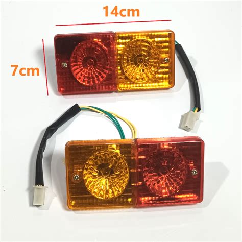 Ebike Tail Light 48volts With 2 Peanut Bulb For Tail Light And Signal