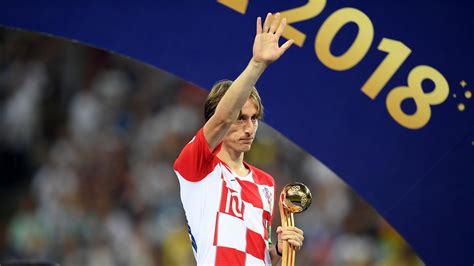 Luka Modric wins World Cup Golden Ball - World Cup 2018 - Football ...