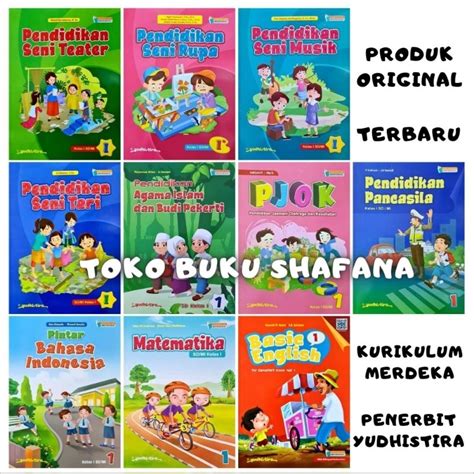 Jual Buku Paket Yudhistira Kelas Sd Mi Kurikulum Merdeka Kurmer