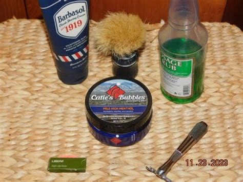 Thanksgiving Shave With Catie S Bubbles Mile High Menthol The Thorn