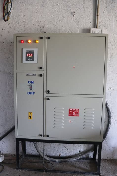 50 Hz Mild Steel APFC Electric Control Panel Degree Of Protection Ip