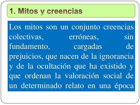 Mitos Y Creencias Sobre El Sexo