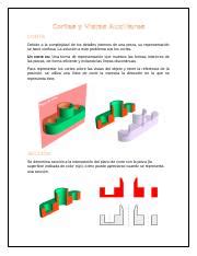 Cortes Y Vistas Auxiliares Docx Cortes Y Vistas Auxiliares CORTE