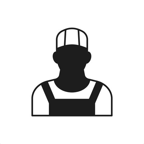 Construction Man icon in vector. Logotype 8808961 Vector Art at Vecteezy