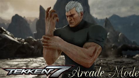 Tekken 7 Bryan Fury Arcade Mode Gameplay Youtube