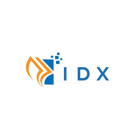 Idx Credit Repair Accounting Logo Design On White Background Idx