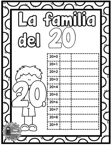 Familia De Numeros