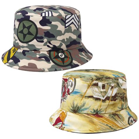 Camo Island Bucket Reversible Hat By Lierys