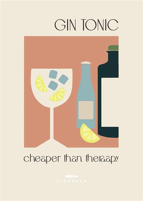 Poster Gin Tonic Therapy