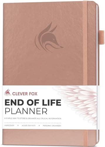 Clever Fox End Of Life Planner Guided Final Arrangements Organizer