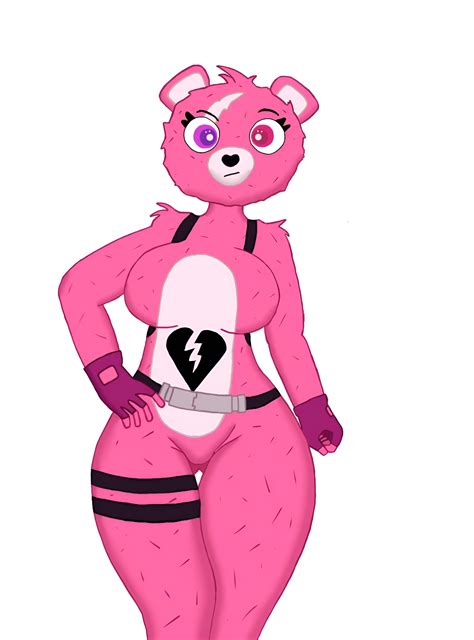 Rule 34 Anthro Bear Bear Ears Breasts Cuddle Team Leader Cute Epic Games Fortnite Gloves Hand