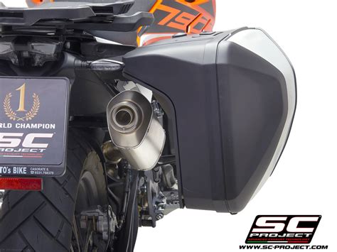 Rally Raid Exhaust By Sc Project Ktm 790 Adventure 2020 Ktm15 100t