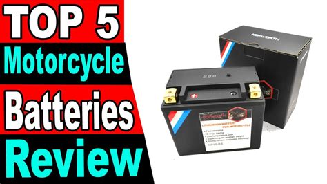 Top 5 Best Motorcycle Batteries Review 2024 Youtube