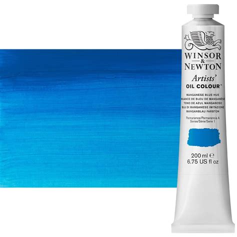 Winsor Newton Artists Oil Manganese Blue Hue Ml Tube Jerry S