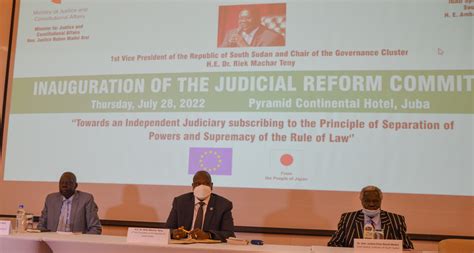 South Sudans Judicial Reform Committee Heralds Hope For The Justice