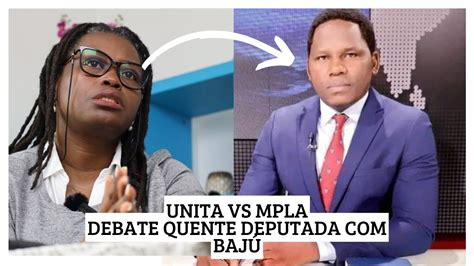 Deputada Da Unita Mihaela Webba D Lic O Ao Bajulador Do Mpla Youtube