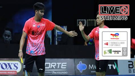 Live Leo Daniel Ina Vs Sothon Trinka Tha Thomas Uber Cup