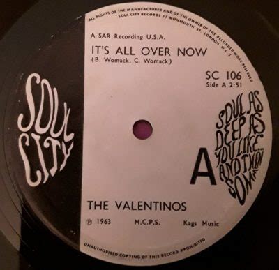 It S All Over Now The Valentinos Bobby Womack Mick Jagger