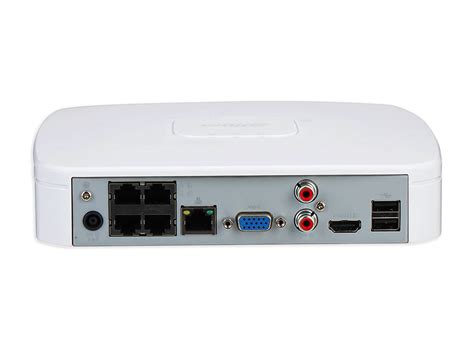 Dahua DHI NVR4104 P EI WizSense NVR 4 Kanalen 1x SATA Met PoE