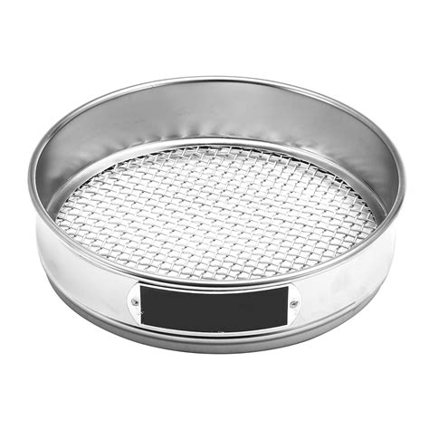 Mesh Mm Aperture Lab Standard Test Sieve Stainless Steel