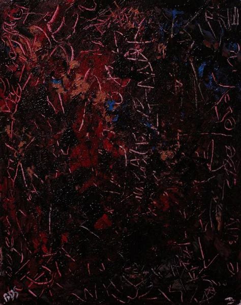 Bloody Runes Painting By Billie Shoemate Saatchi Art