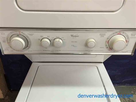 Large Images For Whirlpool Stack Washerdryer Thin Twin 24 Inch 1828