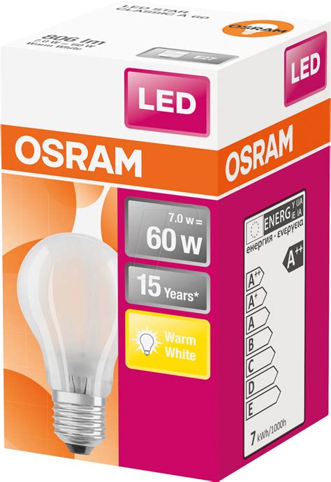 Osr Led Lampe Star Retrofit E W Lm K