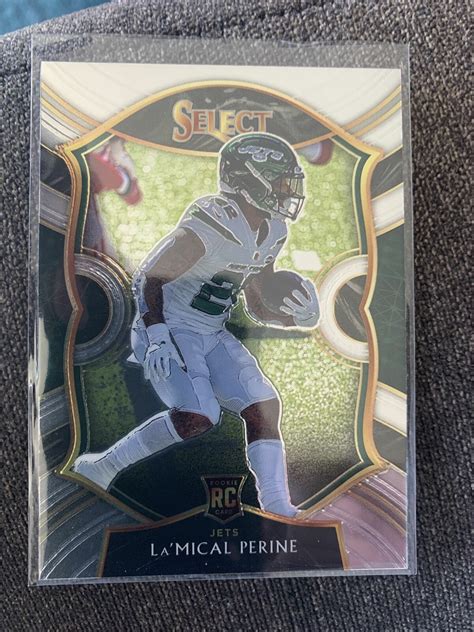 Panini Select La Mical Perine Rookie Card Jets Rc Ebay