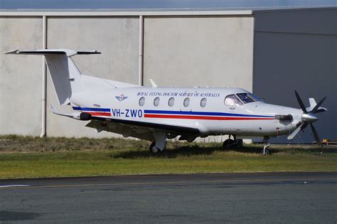 VH ZWO RFDS Pilatus PC 12 45 Royal Flying Doctor Service W Flickr