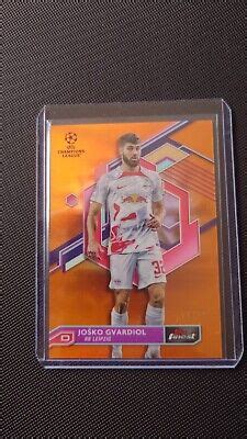 Josko Gvardiol Topps Finest Orange Rb Leipzig Man City Ebay