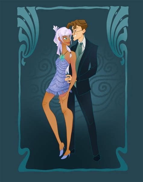 Kida and Milo - Atlantis | Arte da disney, Disney fan art, Princesas disney