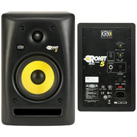 KRK Rokit RP5 G2 Bi Amped Active Monitor Single Ex Demo Gear4music