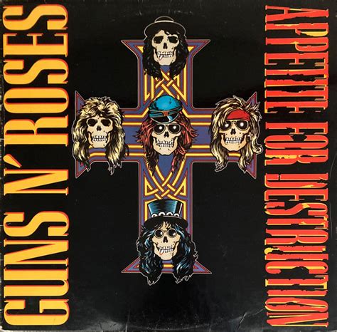 Guns N Roses Appetite For Destruction 1987 Speciality Pressing