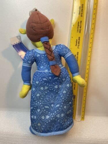 Nanco Shrek The Third Princess Fiona In Blue Dress 15 Plush Doll 2006 Nwt 4593374021