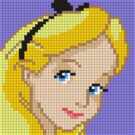 Alice In Wonderland Perler Bead Pattern Bead Sprites Characters