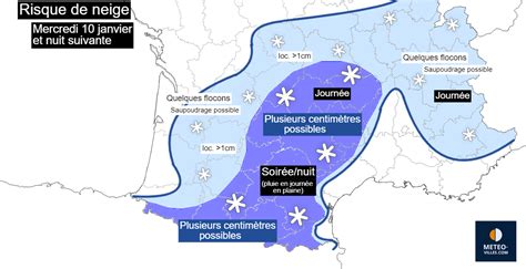 Actualités Météo Nouveau Point Sur Le Risque De Neige Dans Les Prochains Jours 08 01 2024