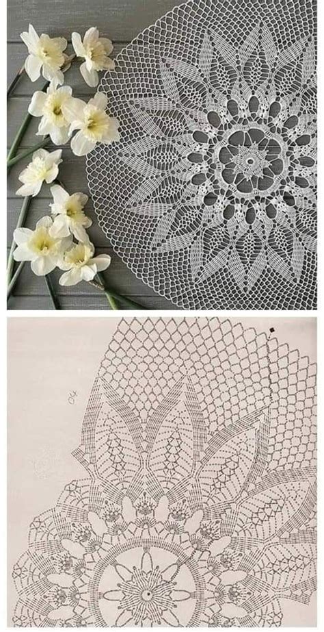 Pin By Lis Kamphuis On Doily In 2024 Crochet Placemat Patterns